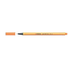STABILO Tűfilc, 0,4 mm, STABILO &quot;Point 88&quot;, neon narancssárga filctoll, marker
