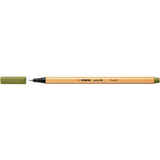  STABILO Tűfilc, 0,4 mm, STABILO &quot;Point 88&quot;, sárzöld filctoll, marker