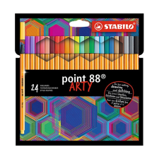 STABILO Tűfilc STABILO Point 88 0,4mm 24db-os készlet filctoll, marker