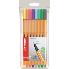 STABILO Tűfilc STABILO Point 88 pasztell 8db-os készlet filctoll, marker