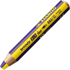 STABILO woody 3in1 duo, dupla színű hegy, sárga/lila színes ceruza