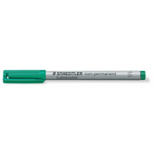  STAEDTLER Alkoholmentes marker, OHP, 0,4 mm, STAEDTLER &quot;Lumocolor® 311 S&quot;, zöld filctoll, marker