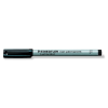  STAEDTLER Alkoholmentes marker, OHP, 0,6 mm, STAEDTLER "Lumocolor® 316 F", fekete
