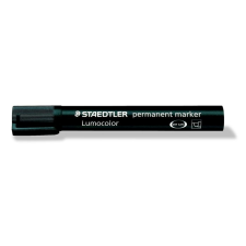 STAEDTLER Alkoholos marker, 2-5 mm, vágott, STAEDTLER "Lumocolor 350", fekete filctoll, marker