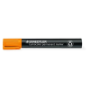 STAEDTLER Alkoholos marker, 2 mm, kúpos, STAEDTLER "Lumocolor® 352", narancssárga