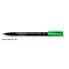 STAEDTLER Alkoholos marker, OHP, 0,4 mm, STAEDTLER &quot;Lumocolor 313 S&quot;, zöld filctoll, marker