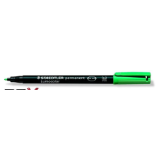 STAEDTLER Alkoholos marker, OHP, 1 mm, STAEDTLER &quot;Lumocolor 317 M&quot;, zöld filctoll, marker