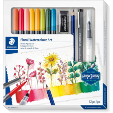 STAEDTLER "Design Journey" Aquarell Set Blumen 100% EFC (61 3001-1) filctoll, marker