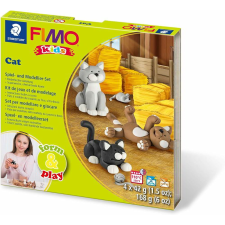STAEDTLER FIMO Kids Form & Play Égethető gyurma készlet 4x42g - Cicák gyurma