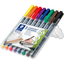 STAEDTLER Folienstift Lumocolor F perm 8St (318 WP8) filctoll, marker