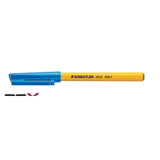 STAEDTLER Golyóstoll, 0,3 mm, kupakos, STAEDTLER &quot;Stick 430 F&quot;, kék toll