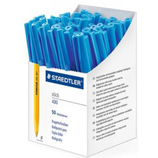 STAEDTLER Golyóstoll 0.3 mm kupakos Stick 430 F kék TS430F3CP5 toll