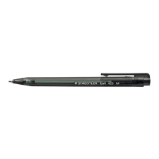 STAEDTLER Golyóstoll, 0,5 mm, nyomógombos, staedtler &quot;ball 423 m&quot;, fekete 423 35m-9 toll