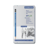 STAEDTLER Grafitceruza készlet, fém doboz, hatszögletû, STAEDTLER "Mars Lumograph", 12 különbözõ...