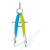 STAEDTLER Körző készlet, precíziós, 2 darabos, STAEDTLER Mars Comfort Neon, neon kék/zöld (TS55600N1)