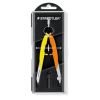 STAEDTLER Körző készlet, precíziós, 2 darabos, STAEDTLER "Mars Comfort 556", neon sárga/narancs