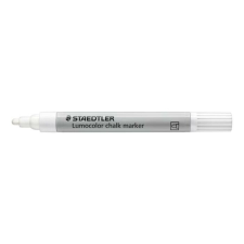 STAEDTLER Krétamarker, 2,4 mm, kúpos, STAEDTLER "Lumocolor® 344", fehér filctoll, marker