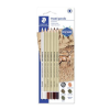 STAEDTLER Pasztell ceruza készlet, hatszögletű, STAEDTLER "Design Journey 100P", 6 különböző szín