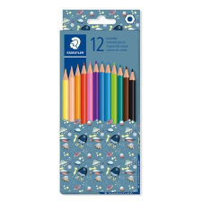 STAEDTLER színes ceruza készlet, hatszögletű, 12 szín színes ceruza