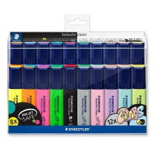 STAEDTLER Szövegkiemelõ készlet, 1-5 mm, STAEDTLER "Textsurfer Classic", 20 különbözõ szín -... filctoll, marker