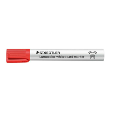 STAEDTLER Táblamarker, 2-5 mm, vágott, STAEDTLER "Lumocolor® 351 B", piros filctoll, marker