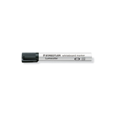 STAEDTLER Táblamarker Staedtler Lumocolor kerek fekete filctoll, marker