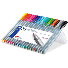 STAEDTLER Triplus 334 - 20 darabos készlet filctoll, marker