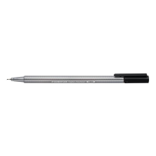 STAEDTLER Tűfilc, 0,3 mm, staedtler "triplus 334", fekete 334-9 filctoll, marker
