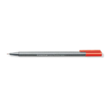 STAEDTLER Tűfilc, 0,3 mm, STAEDTLER &quot;Triplus 334&quot;, neonpiros filctoll, marker