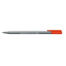 STAEDTLER Tűfilc, 0,3 mm, STAEDTLER "Triplus 334", piros filctoll, marker