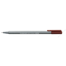 STAEDTLER Tűfilc, 0,3 mm, STAEDTLER Triplus, középbarna (TS33476) filctoll, marker