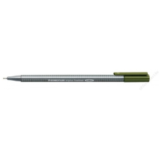 STAEDTLER Tűfilc, 0,3 mm, STAEDTLER Triplus, olivazöld (TS33457) filctoll, marker