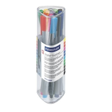 STAEDTLER Tűfilc készlet, 0,3 mm, STAEDTLER "Triplus", 12 különböző szín filctoll, marker