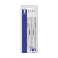 STAEDTLER Vonalzó, műanyag, 2x15 cm, STAEDTLER (TS562152PB) vonalzó