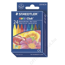 STAEDTLER Zsírkréta, STAEDTLER Noris Club, 24 különböző szín (TS220NC24) kréta