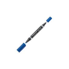 STAEDTLER Zweispitzmarker Lumocolor perm blau 10 Stück (348-3) filctoll, marker