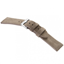 STAILER Premium Alaska nubuck bőr óraszíj, szürke 22/20 L óraszíj