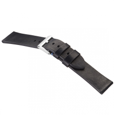 STAILER Premium Select vegán bőr óraszíj, sötétkék 22/20 L óraszíj