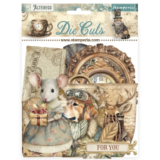 Stamperia Alterego Kivágatok Die Cuts Assorted (1 csomag) matrica