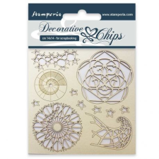Stamperia Chipboard , Arctic / Stamperia Decorative Chip (1 csomag) dekorációs kellék