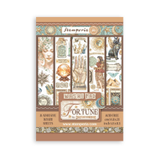 Stamperia Fortune Washi matrica Washi Pad (8 ív) matrica