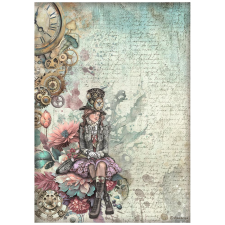 Stamperia Master of Magic Rízspapír A4 Lady Rice Paper (1 ív) decoupage papír