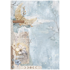 Stamperia Secret Diary Rizspapír A4 Moon Rice Paper (1 ív) decoupage papír