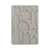 Stamperia Silent Sea Szilikon öntőforma A5 Houses and lighthouse Silicon Mould (1 db)