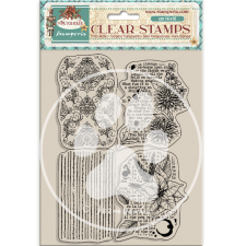 Stamperia The Nutcracker Szilikonbélyegző A5 Poinsettia Clear Stamps (1 csomag) bélyegző