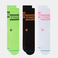  Stance basic 3 pack crew zokni unisex színes s