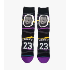 Stance faxed lebron 23 zokni unisex fekete l férfi zokni