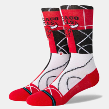 Stance zone chicago bulls zokni unisex piros l férfi zokni
