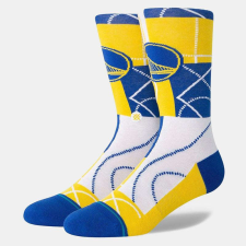 Stance zone golden state warriors zokni unisex kék/sárga l férfi zokni