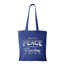 Stand for peace - Bevásárló táska kék ajándéktárgy